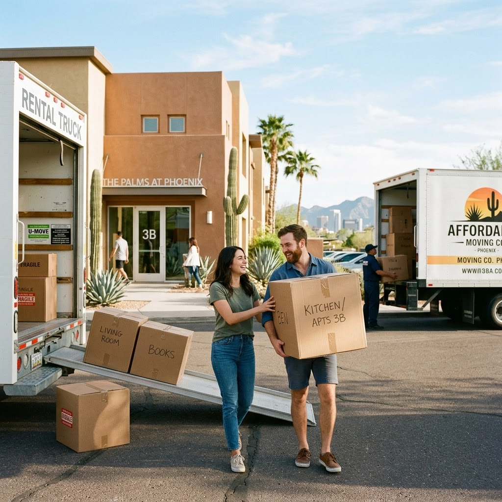 DIY Truck Rental vs. Affordable Moving Company: Which Is Better for Your Phoenix Apartment Move?