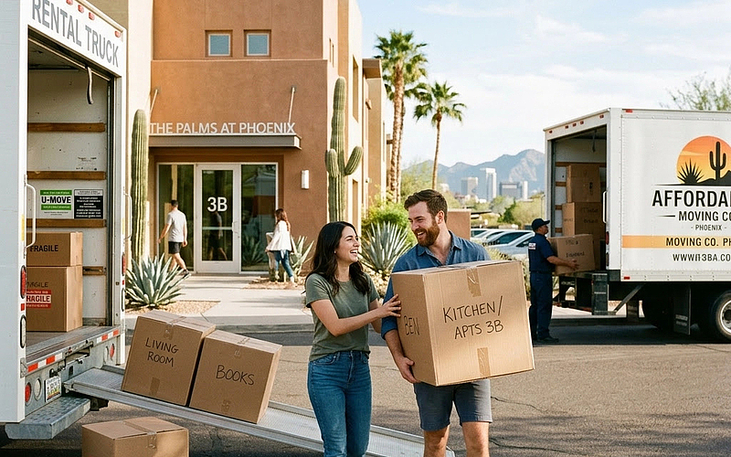 DIY Truck Rental vs. Affordable Moving Company: Which Is Better for Your Phoenix Apartment Move?