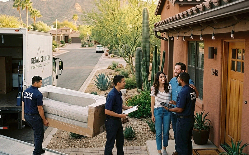 How to Choose the Best Furniture Delivery in Phoenix: Retail vs. Marketplace Compared